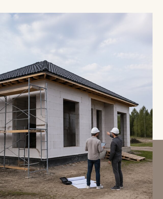 Проектирование одноэтажных домов из газобетона в Коркине