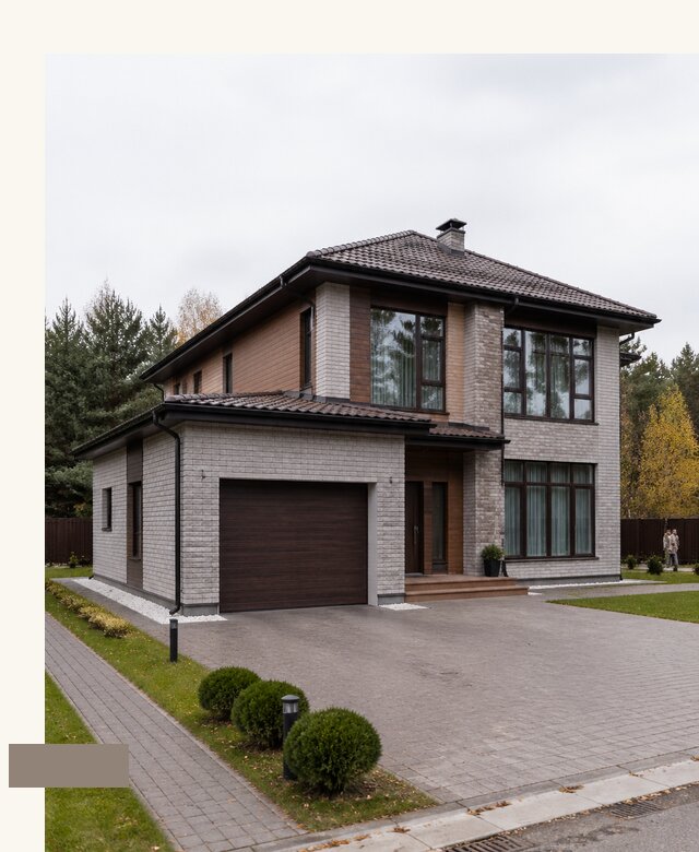 Проект дома 8 на 8 с гаражом в Коркине по цене 36334 | А3дПро-Крк